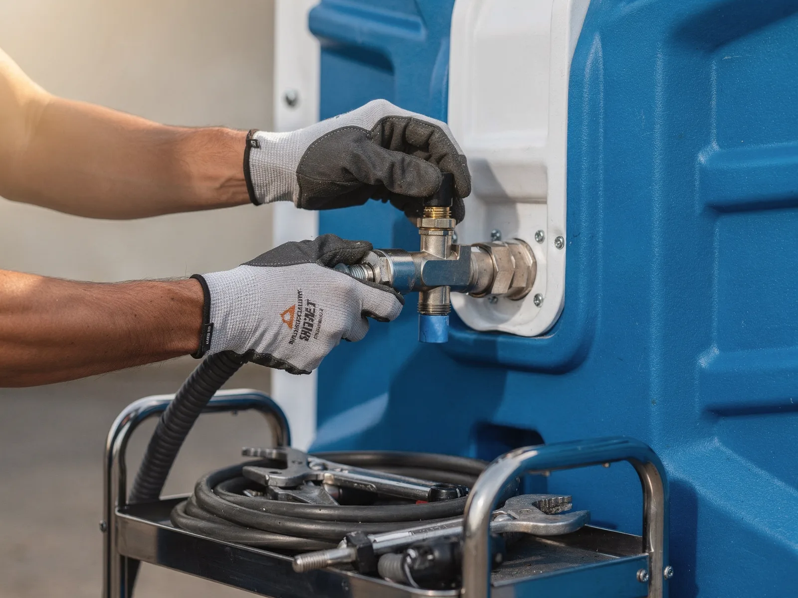 Benefits of Luxury Portable Restrooms in Ivydale, WV
